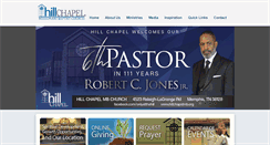 Desktop Screenshot of hillchapelmb.org